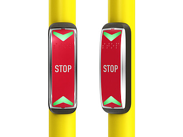Haltwunschtaster Barrierefrei Symbol Stop