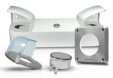 Schutzhauben und Befestigungstechnik