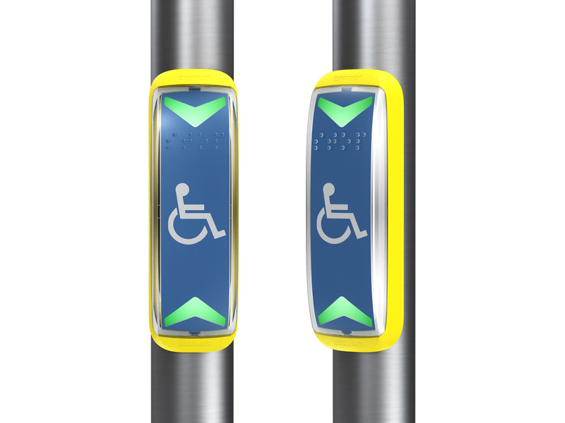 Haltwunschtaster Barrierefrei Symbol Rollstuhl Haltwunschtaster Barrierefrei Symbol Rollstuhl