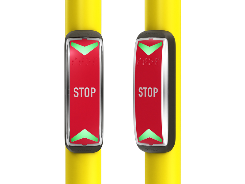 Haltwunschtaster Barrierefrei Symbol Stop Haltwunschtaster Barrierefrei Symbol Stop