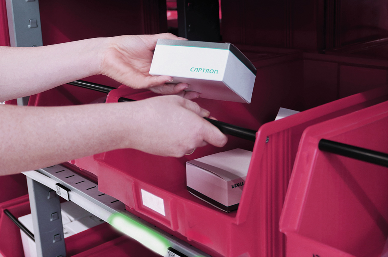 Auftragskonsolidierung mit Put-to-Light