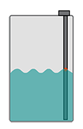 Füllstandsmessung mittels Schwimmer