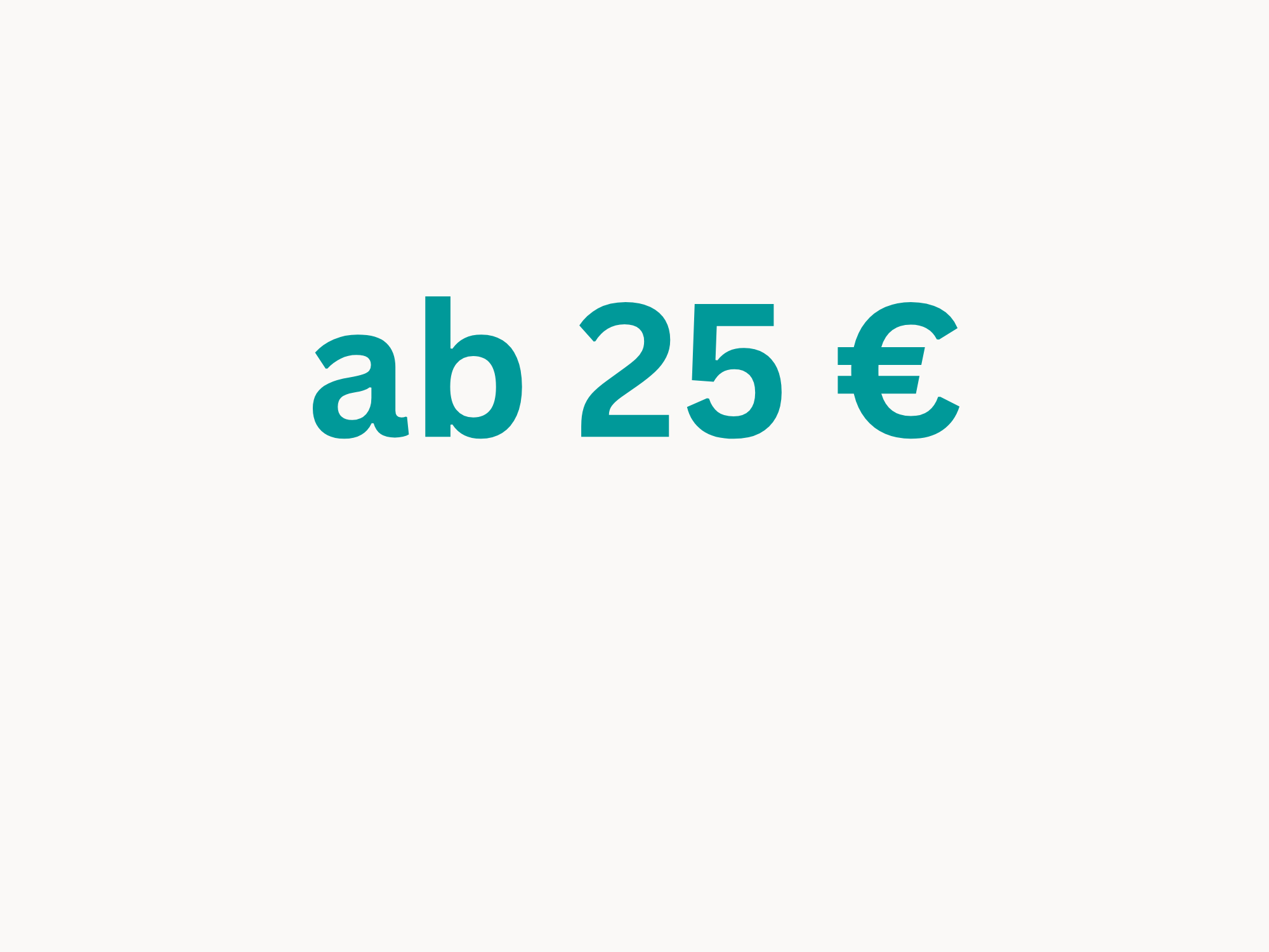 ab 25 € Lagerfachkosten