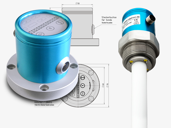 Wasserstand mit Kapazitiver Methode ermitteln 